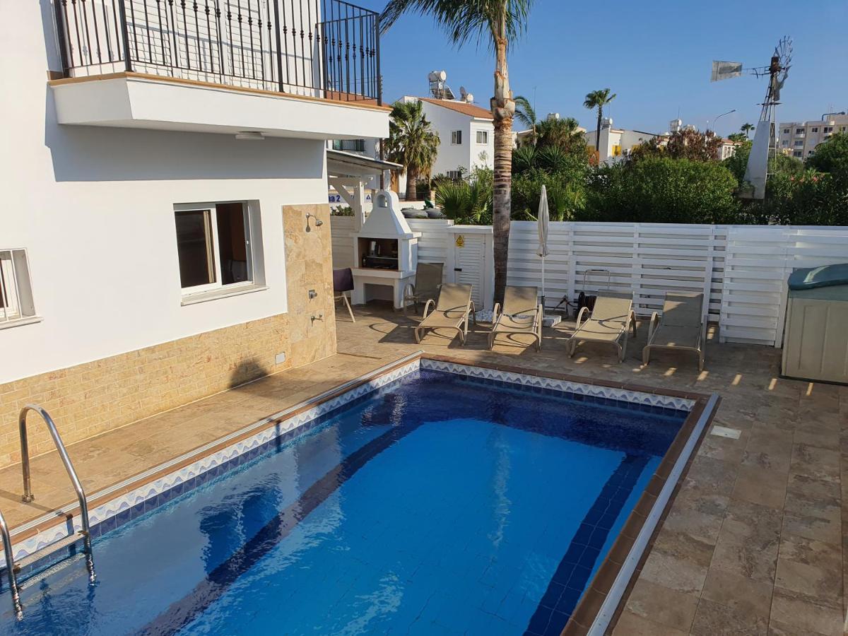 Protaras Sea View Villa With Private Pool المظهر الخارجي الصورة